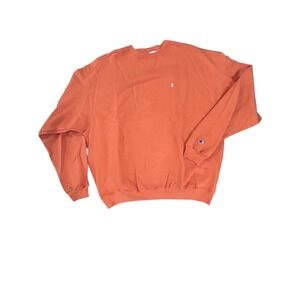 Champion Authentic Athletic Apparel NWT Sweatshirt Orange Unisex XXL